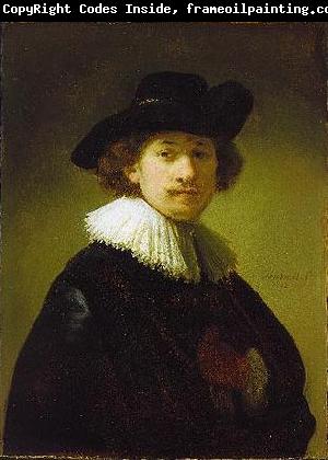 Rembrandt Peale Self-portrait with hat
